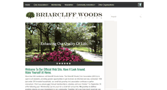 Desktop Screenshot of briarcliffwoods.org